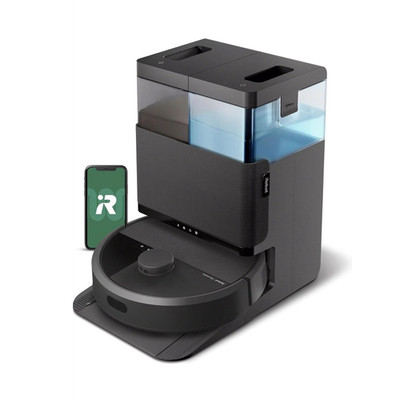 iRobot Robotic Vacuum Cleaner Auto-Emptying Mopping AutoWash Dock Black