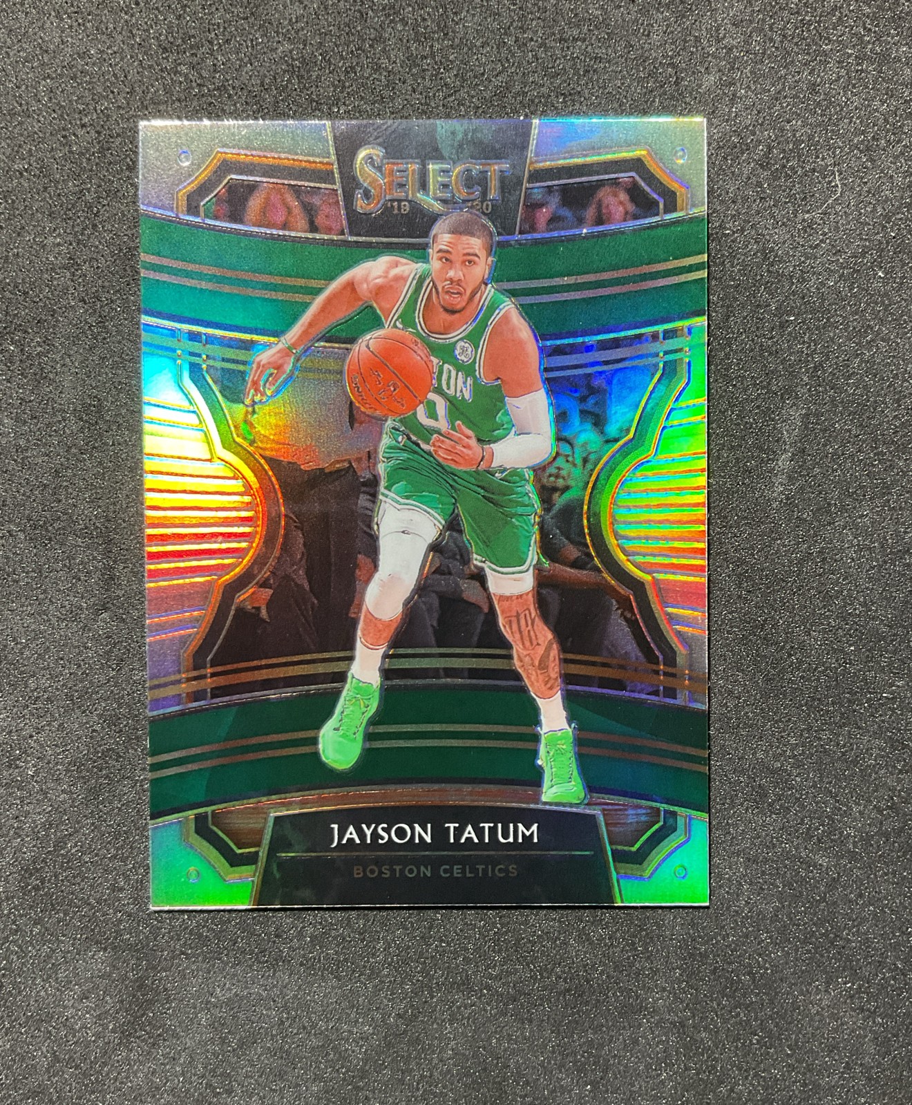 2019-20 Panini Select - Concourse Jayson Tatum #54 Silver Prizm