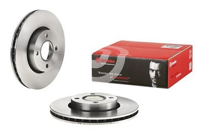 2x BREMBO Bremsscheibe PRIME 09.6766.10 für FORD MONDEO COUGAR BAP SCORPIO BNP 2