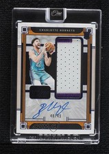 2023-24 Panini One and One Blue 48/49 Vasilije Micic Rookie Jumbo Patch Auto RC