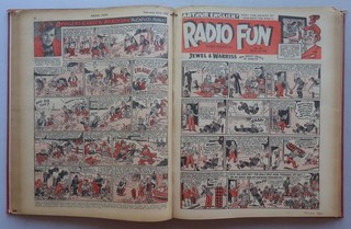 Radio Fun comic #691 716 Jan Jun 1952 Bound Volume Publisher Files