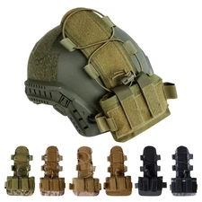 Tactical FAST Helmet Battery Pouch Case MK2 Counterweight Pack - Military Grade