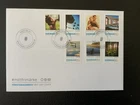Sweden 2017 #2800-2801,2802a-e Photography - FDC