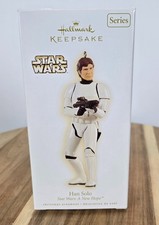Hallmark Keepsake 2009 Star Wars A New Hope Han Solo Christmas Ornament