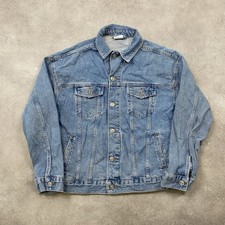 BDG Urban Outfitters Denim Jacket Men's XS Vintage Light Wash Trucker, Blue