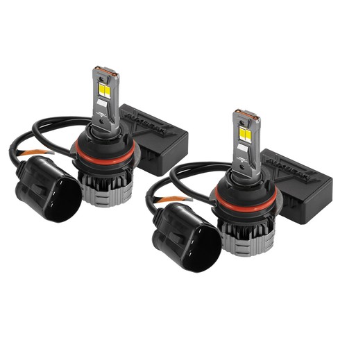 AUXBEAM 9007 HB5 LED Headlight High Low Beam Bulbs Kit 6500K White Bright CANBUS - Picture 11 of 19