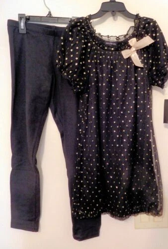 Trajes y conjuntos George Negro Para Niñas