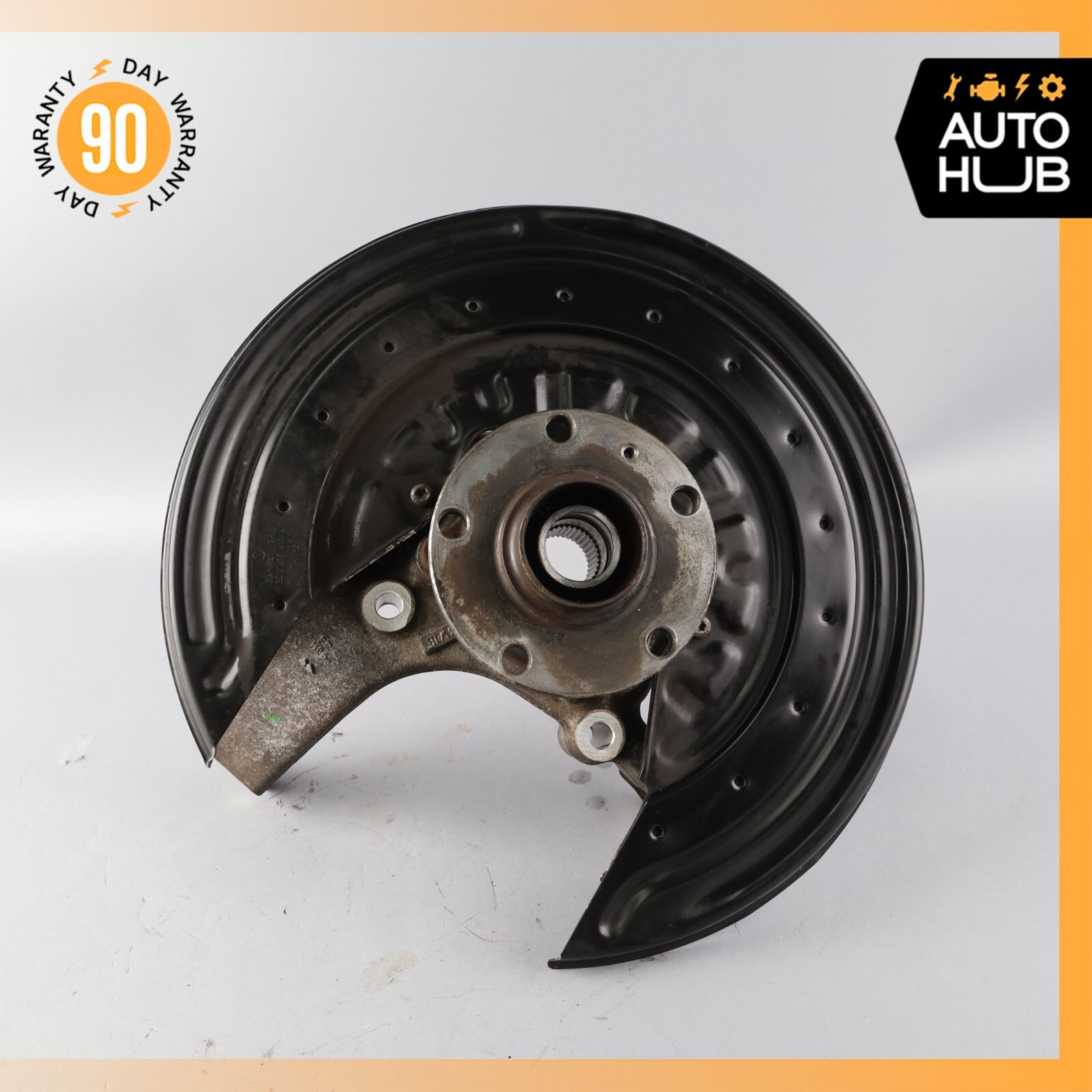 07-12 Bentley Continental GTC Rear Left Side Spindle Knuckle Hub OEM 46k