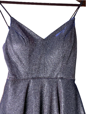 fit and flare glitter dress N Q1389