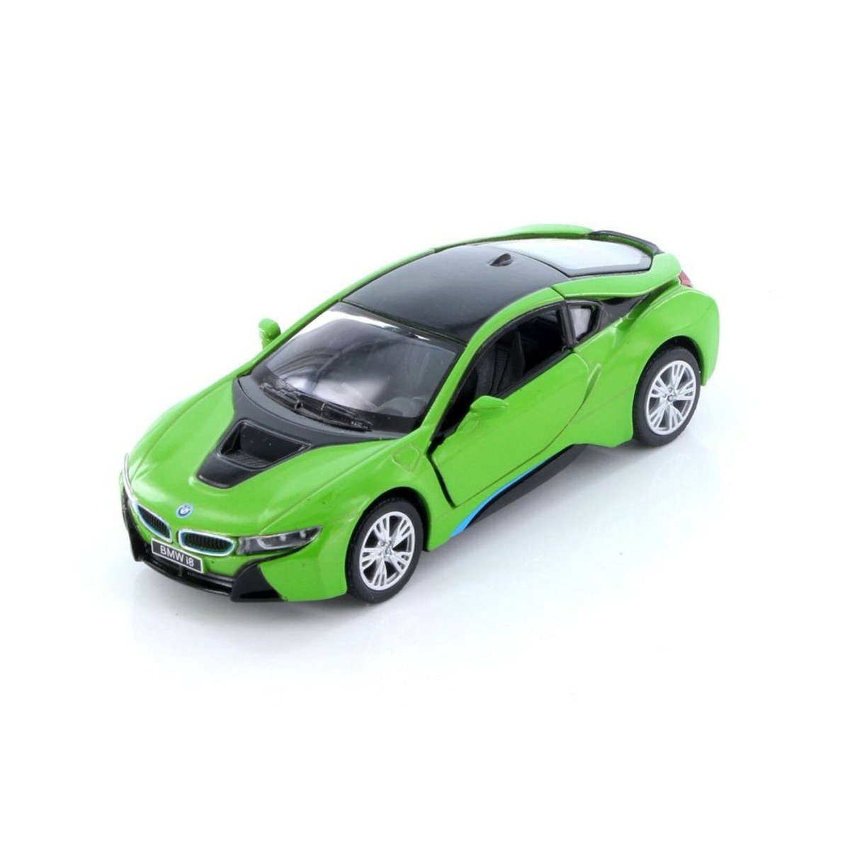 ⭐️INDIVI 5379DA)1:36 Scale(KINSMART) BMW i8 2 Doors OPENABLE Diecast