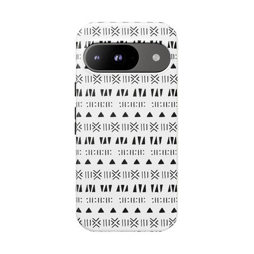 Black and White Southwestern Aztec Pattern Google Pixel Tough Cases - 第 11/131 張圖片