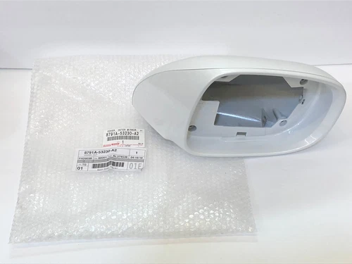 LEXUS OEM PASSENGER SIDE OUTER MIRROR COVER 2007 ES350 (077 STARFIRE PEARL)