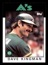 1986 Topps Baseball #410 Dave Kingman NM/MT or Better *d4