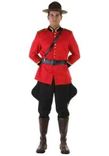 Plus Size Canadian Mountie Costume