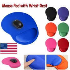 Mouse Pad Wrist Rest Support Ergonomic Comfort Mat Non-Slip PC Laptop Computer