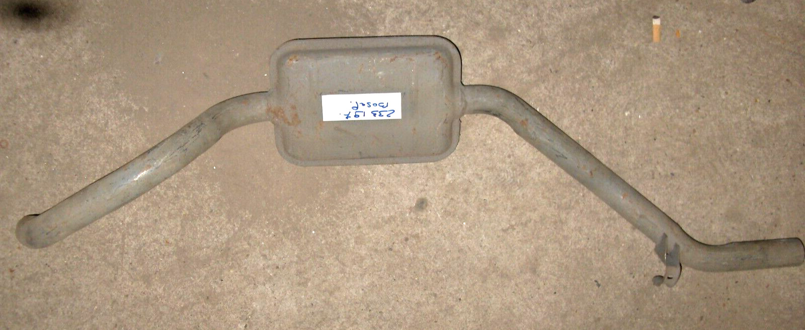 Silencieux arrière Passat 1.5 1.6 Bosal 233.197, pot d'échappement de rechange homologué