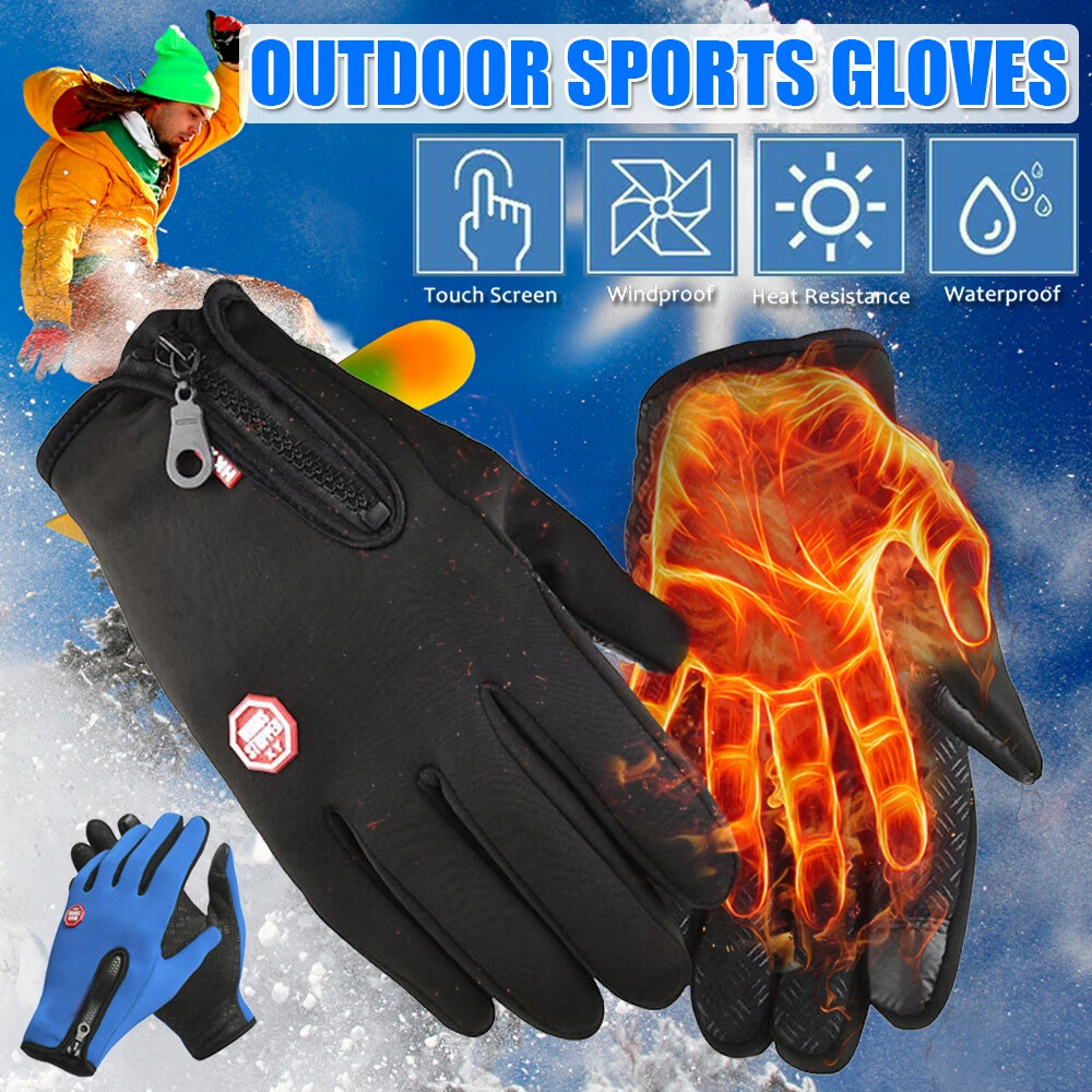 Winter Gloves Men Women Touch Screen Glove Cold Weather Warm