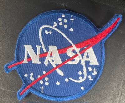 NASA Meatball 3'' Twill Emblem - FREE Shipping from U.S.