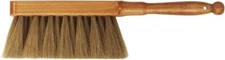 Graphic Design Series 2486 Dusting Brush, Brown Horse Hair with Lacquered Wood H