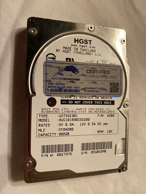 WP 900GB HARD DRIVE
