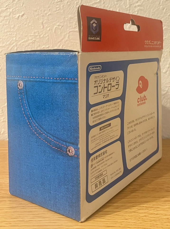 【New】Nintendo GameCube Controller Mario w/Box Club Nintendo Limited Japan Rare - Image 4 of 4