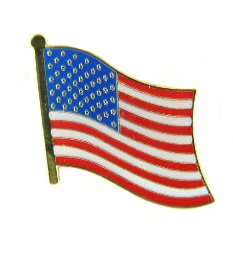 FAHNENMAX® Flaggen Pin Fahne USA Anstecknadel Flagge