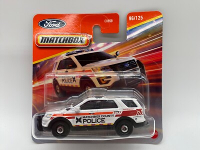 Matchbox 2016 Ford Interceptor Utility #96 weiß 2025 sealed