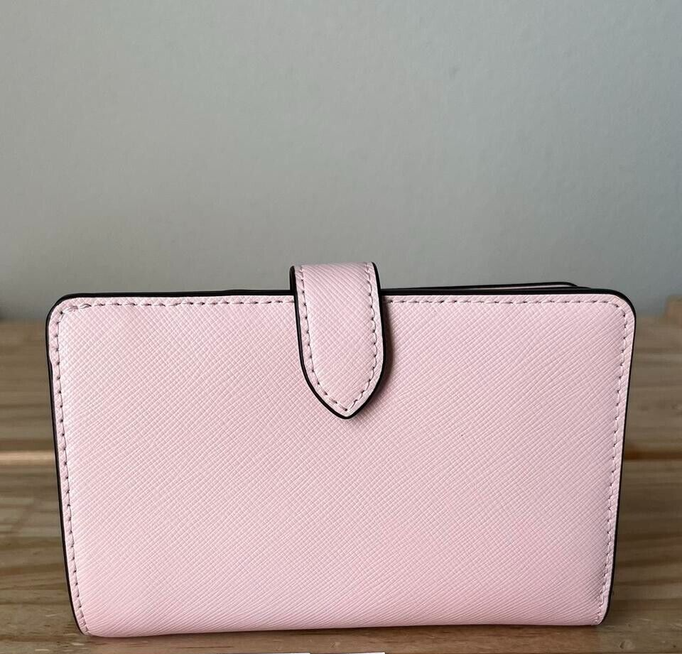 ケイトスペード 財布 レディース 二つ折り財布 アウトレット レザー ピンク マディソン ミディアムコンパクトバイフォールドウォレット MADISON SAFFIANO LEATHER MEDIU KC580-655 KATE SPADE Kate Spade NY Madison Medium Compact Bifold Wallet Conch Pink