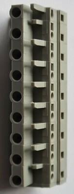 Wago 231-209/008-000 Reihenklemme 2,5mm² 9-polig grau 400V 16A AWG28-12