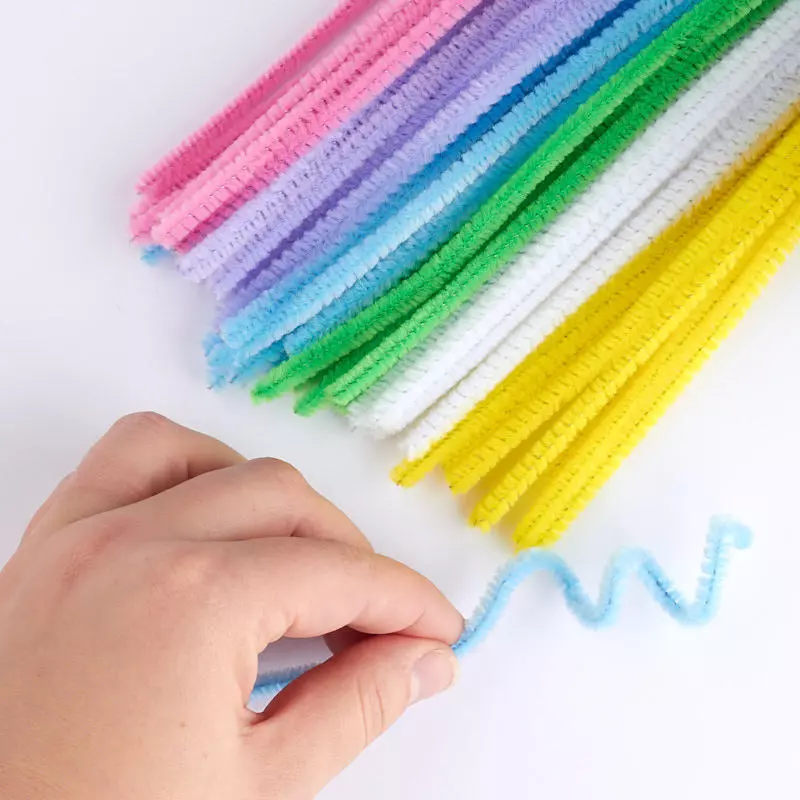 Factory Direct Craft Set of 350 Assorted Pastel Pipe Cleaners