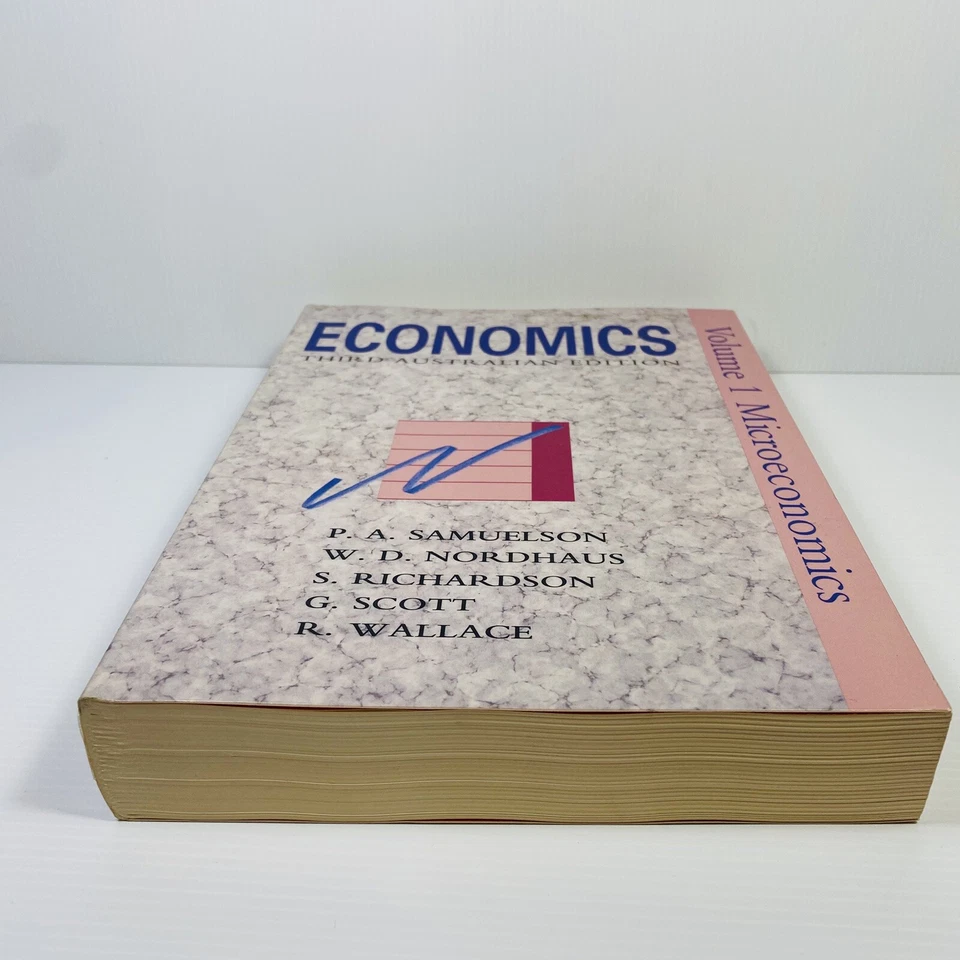Economics Microeconomics Vol 1 by P A Samuelson 3rd Australian Edition Paperback - Image 4 of 4