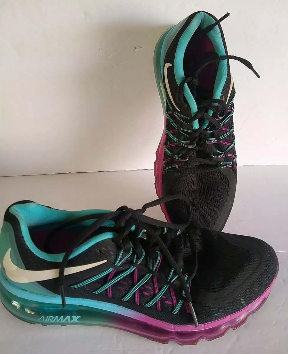 Nike Air Max 2015 Womens 7 1 2 Teal Purple eBay