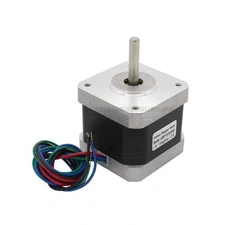 4-lead Nema 17 stepper motor 42BYGHW609 with 4000g.cm 56oz-in holding torque