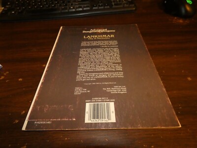 TSR AD&D: Lankhmar: City of Adventure - no map | eBay
