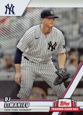 DJ LeMahieu 2024 Topps trading card day #NYY-8 New York Yankees SGA 8/3