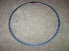 (167) HO SCALE BACHMANN 36" ROUND.18"R EZ TRACK NICKEL SILVER RAIL.