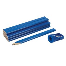 Silverline ~Zimmermannsbleistifte mit Anspitzer, 13er-Pckg. 175mm 250227