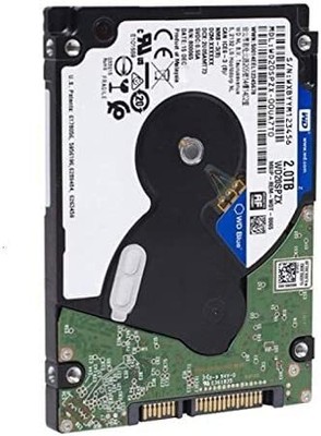 WD Blue 2TB Mobile Hard Disk Drive - 5400 RPM SATA 6 Gb/s 128MB Cache 2.5 Inc...
