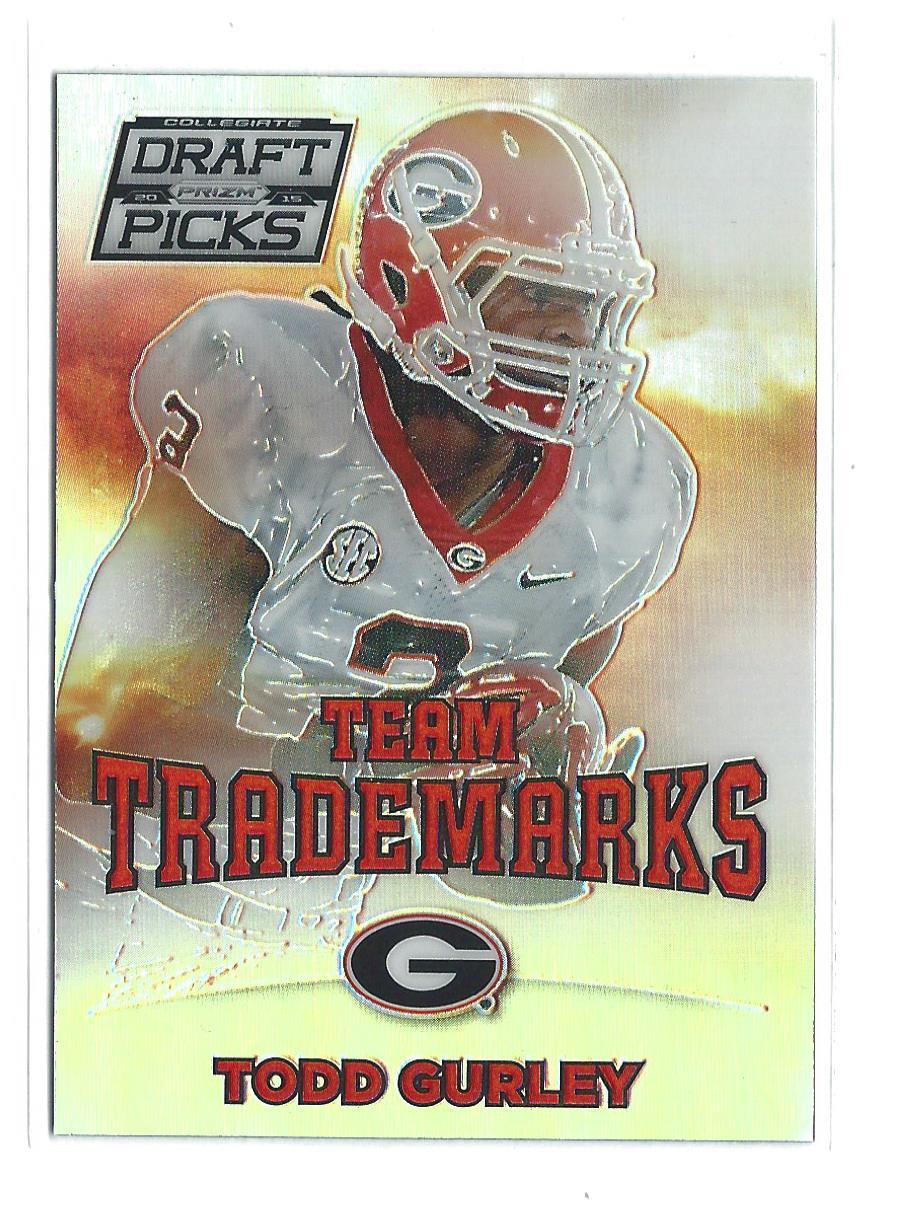 Todd Gurley Panini Prizm Collegiate Draft Picks Team Trademarks #46 Base