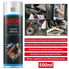 WRX Liquid Grease 500ml Adhesion Grease Spray Treat Mechanical Parts Of Metal