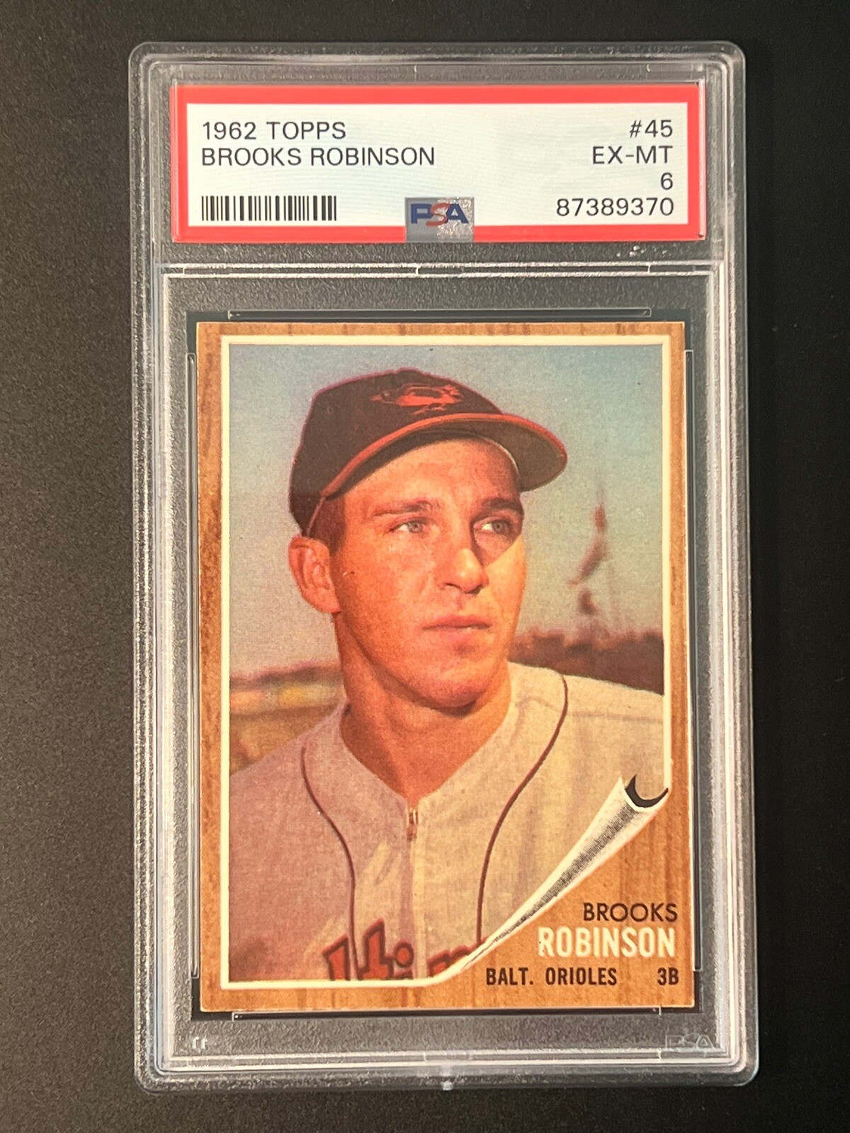 1962 Topps Brooks Robinson #45 PSA 6