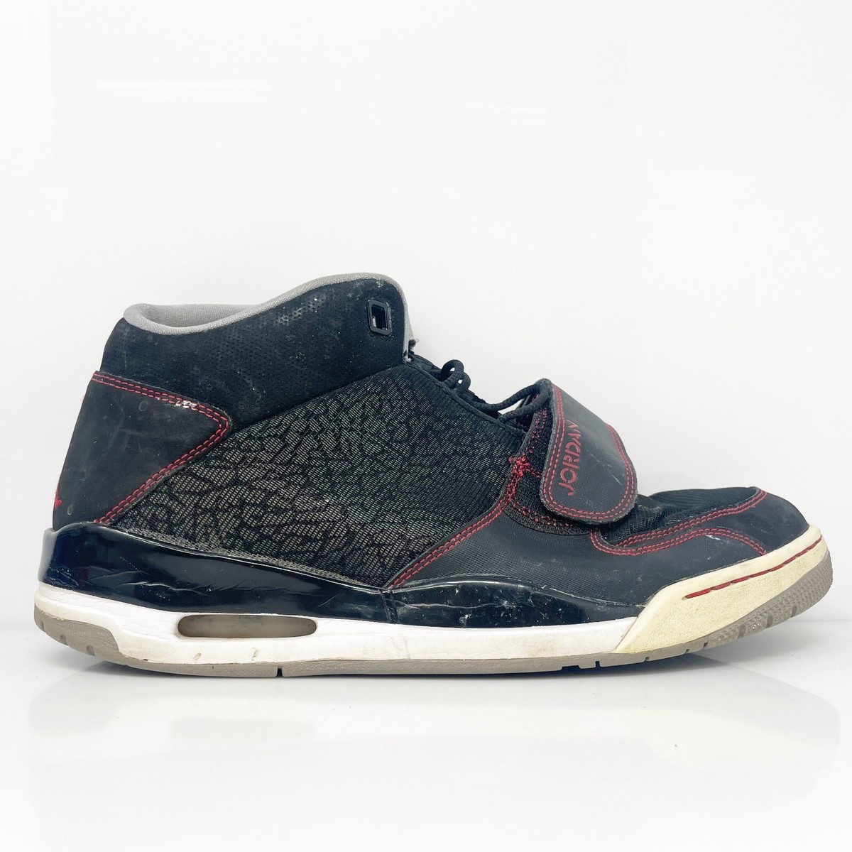 Nike Mens Air Jordan Flight Club 90 602661 Black Basketball