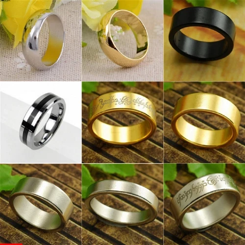 Magical Magnetic Magic Ring 18-21mm Trick Black Silver Gold Powerful Pro PK Size
