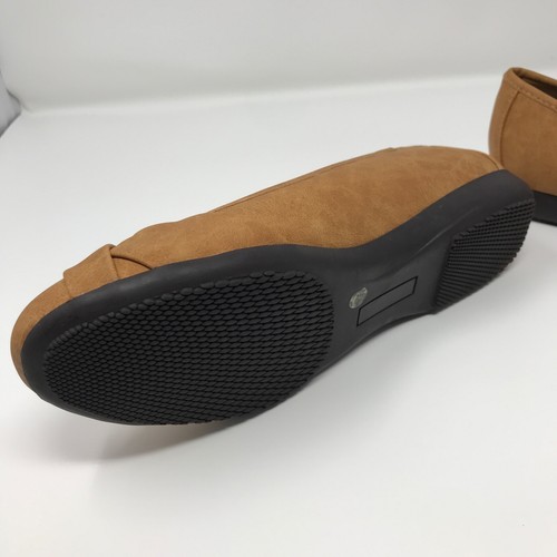 St Johns Bay Brown Faux Leather Brown Halifax Ballet Slip On Flats Womens Sz 7M - Picture 11 of 12