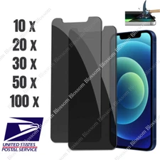 Wholesale Privacy Anti-Spy Tempered Screen Protector For iPhone 14/13/12/11/XR/X