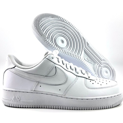 Nike Air Force 1 '07 Low Triple White CW2288-111 Men's 12 | eBay