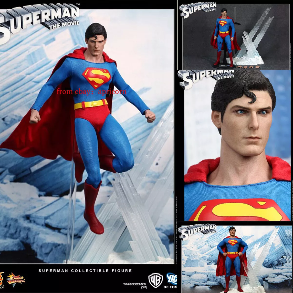 Superman reeve hotsell hot toys