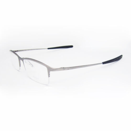 Luxury Pure Titanium Men Silver Grey Eyeglass Frames Spectacles Nickel Free Rx - Picture 1 of 2