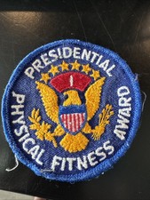 Presidential Physical Fitness Award Patch USA Child Fitness Program 1st Year