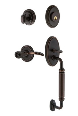 Nostalgic Warehouse CLASWN_ESET_238_CG_RH Classic Right Handed - Bronze